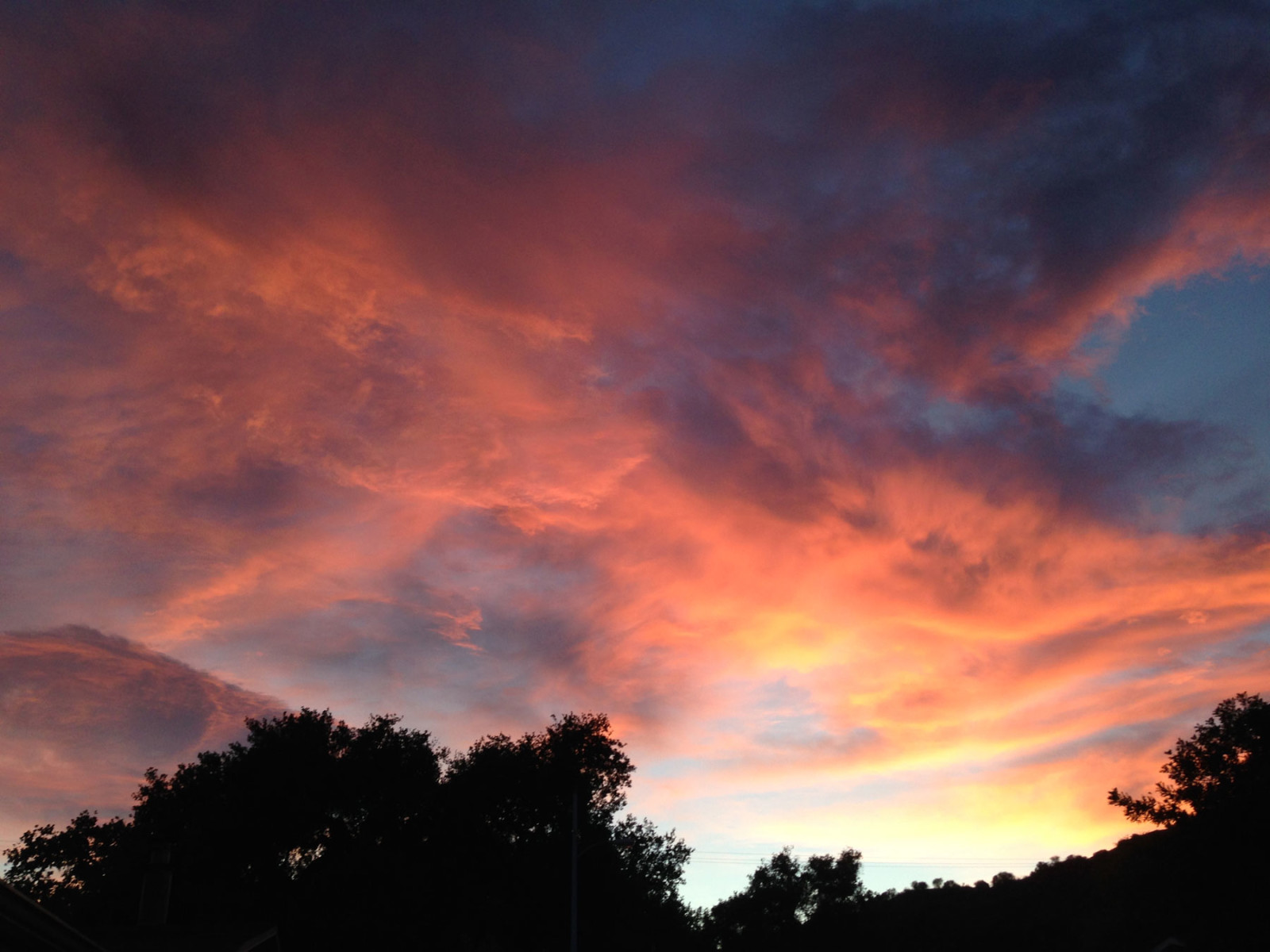 Ojai's Early Morning Pink Moment - Ojai Music Festival