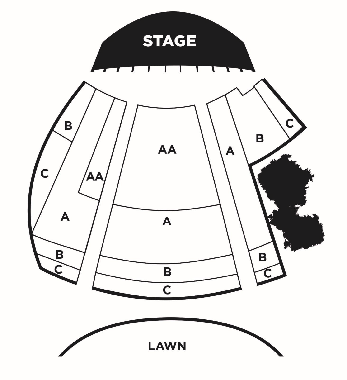 Libbey Bowl Seat Map Ojai Music Festival